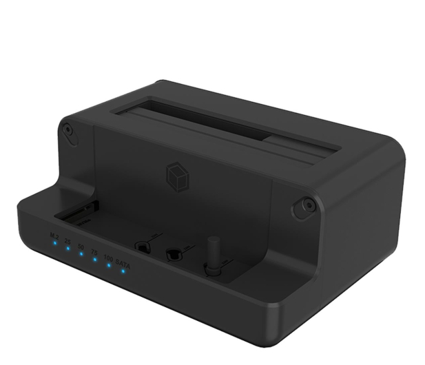 ICY BOX dokująca/klonująca - M.2 NVMe SSD & 2,5''/3,5'' SATA SSD/HDD - 1117245 - zdjęcie